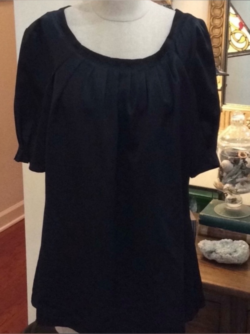 Beautiful Black XL Mix It Blouse(NWOT)